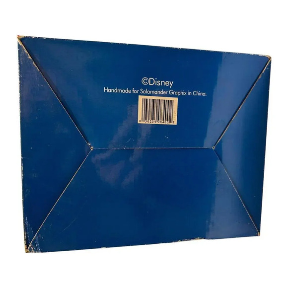 Disney Santa Minnie Vintage Holiday Sculpture Figurine Hand Made 9" New w/ Box - Picture 10 of 10